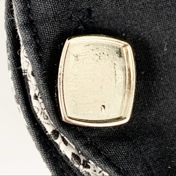 Bugatchi Black and White Button Down Shirt M - Picture 10 of 13